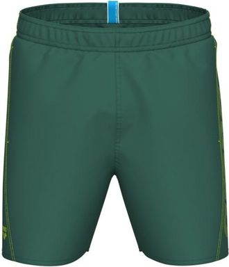 Arena Fundamentals Logo Boxer R Badehose für Herren | grün