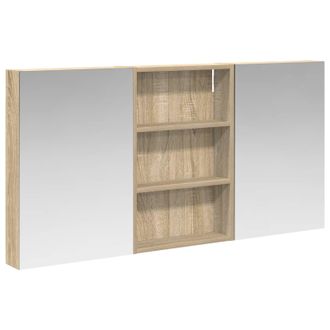 vidaXL Juego De Muebles De Ba&ntilde;o 3 Uds. 120 X 10,5 X 60,5 Cm Vidaxl