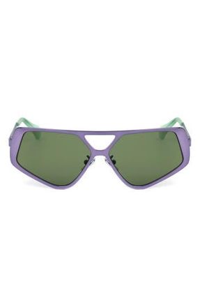 Retro Superfuture 58mm Geometric Sunglasses in Purple at Nordstrom Rack