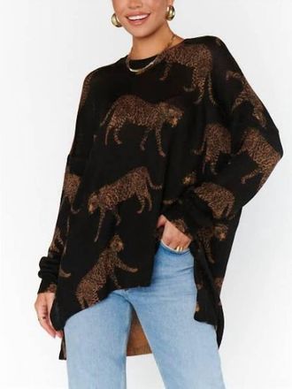 Show me your Mumu Bonfire Catwalk Knit Sweater In Black