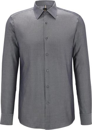 HUGO BOSS Hombre, Camisas, Gris, Talla: L