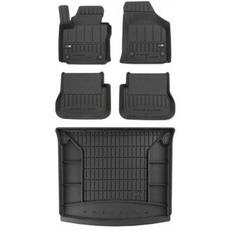 OEM Set Alfombrillas De Goma 3d Vw Caddy Life 2003-2020