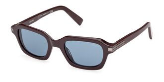 Ermenegildo Zegna EZ0239 48V Mens Sunglasses Brown Size 51