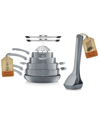 Nutrichef 17Pc Non-Stick Cookware Set