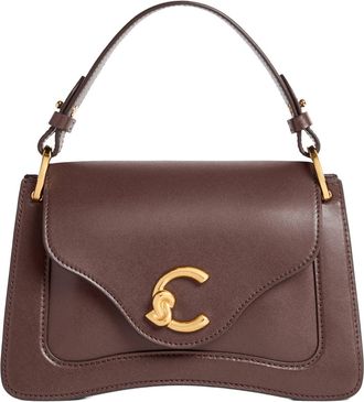 Coccinelle C-Me Small Geometric Leather Handbag