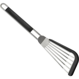 Kuhn Rikon Essential Soft Edge Turner Spatula With Flexible Silicone Blade in Black at Nordstrom