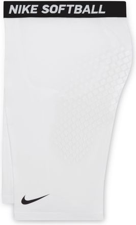 Nike Womens Dri-FIT Softball Slider Short in White | N1013436-102