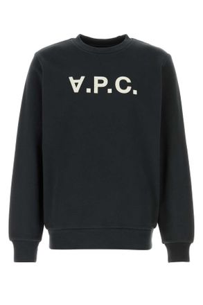 A.P.C. Slate Cotton Sweatshirt