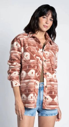 Thread & Supply Chayton Jacket In Rust Aztec