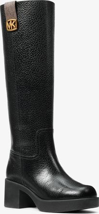 Michael Kors Bryant Leather Platform Boot