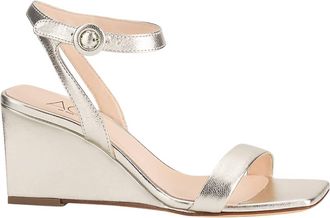 AGL Womens Mimi Sandal In Silver Foil