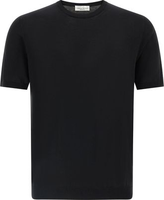 Roberto Collina Black Cotton Sweater