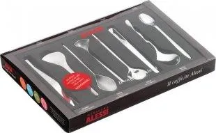 Alessi Il Caff&egrave; Cuchara De Caf&eacute; Acero Inoxidable 8 Pieza(s)