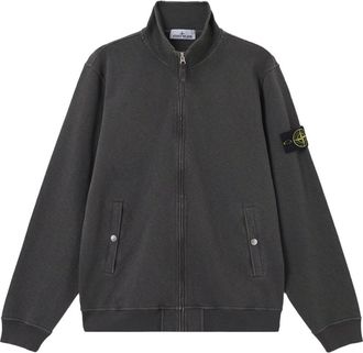 Stone Island S0060 ZIP SWEATSHIRT Size: XXL, colour: CHARCOAL