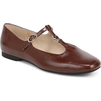 Life Stride Bennett Mary Jane Flat in Cognac at Nordstrom, Size 7.5