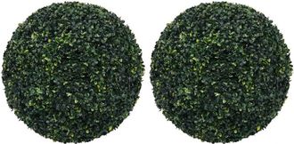 vidaXL Sfere di Bosso Artificiale 2 pz 52 cm - Vidaxl