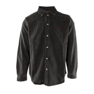 Diesel A03534 0cgac Shirt - Heren - Spijkeroverhemden - Grijs - XL - Katoen - Overhemden