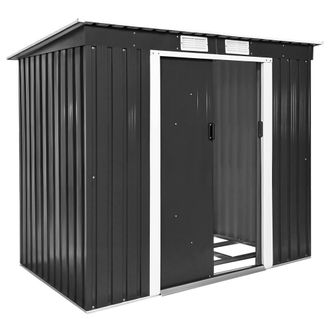 TecTake Shed With Pitch Roof | Size: Large
