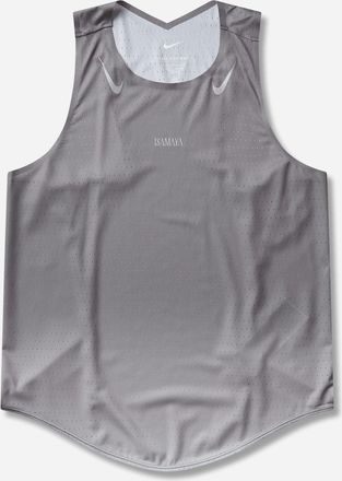 Nike Women s Isamaya Ffrench Dri-FIT ADV Running Vest Smoke Grey / Pure Platinum