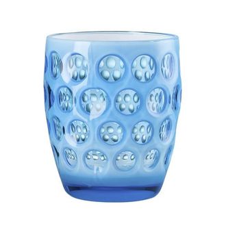 Mario Luca Giusti Lente Tumbler Set Of 6 in Turquoise/white at Nordstrom