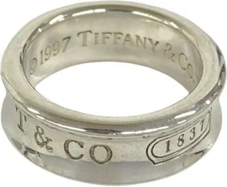 Tiffany & Co. Silver Silver 925 Band Ring (Pre-Owned)