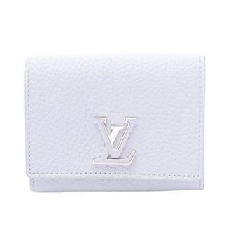 Louis Vuitton Blue Leather Wallet (Bi-Fold) (Pre-Owned)