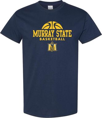 UGP Campus Apparel NCAA Basketball Hype Logo, Team Color T Shirt, College, University