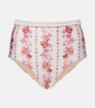 Agua Bendita Nopal floral bikini bottoms