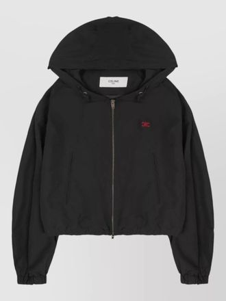 Celine hooded windbreaker jacket