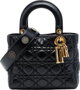 Dior Pre-owned Lady Dior Borsa a Mano - - Pre-owned - Donna - Nero - ONE SIZE