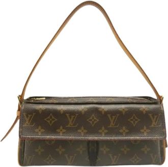 Louis Vuitton Pre-owned Monogram Schoudertas - Dames - Vintage Schoudertas - Bruin - ONE Size - Vintage