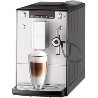 MELITTA M&aacute;quina De Caf&eacute; Solo & Perfect Milk E957-203 Plata
