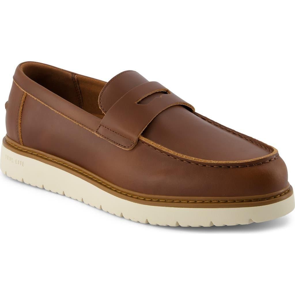 New Toms Men\'s Size 9 London Suede Lace-Up Loafers Amber Brown Color Edit: Amber Brown – TOMS.com main image 2