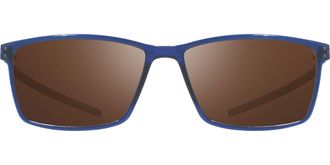 Revo RE 1274 CASPAR Polarized 05BR Mens Sunglasses Blue Size 55