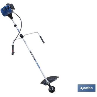 cofan Desbrozadora De Gasolina Con Motor De 2 Tiempos 1450w 180x60x27cm (incluye Manillar Plegable Y Arn&eacute;s)