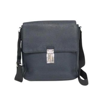 Prada Pre-owned Cross Body Bags, male, Blue, Size: ONE SIZE Pre-owned 2Vd005 Messenger Bag