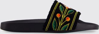 Casablanca Sliders Laurel Terry in spugna con ricamo