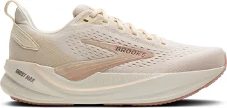 Brooks Womens Ghost Max 4 Road-Running Shoes Khaki 10.5