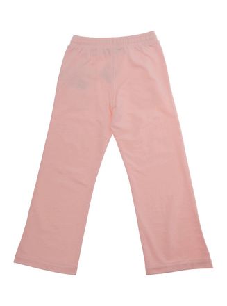 Moschino Girls Trousers Pink Cotton