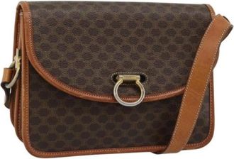 Celine Pre-owned Vintage Schoudertas - Dames - Vintage Schoudertas - Bruin - ONE Size - Leer - Vintage