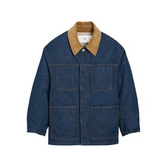 Ami Padded Cotton Worker Jacket