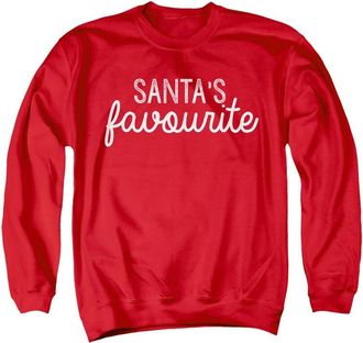 Gildan Santa´s Favorite This Christmas Unisex Adult Crewneck Sweatshirt Sweater