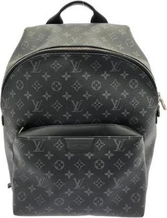Louis Vuitton Pre-owned Monogram Eclipse Coated Canvas Backpack - Heren - Vintage Rugzakken - Zwart - ONE Size - Vintage