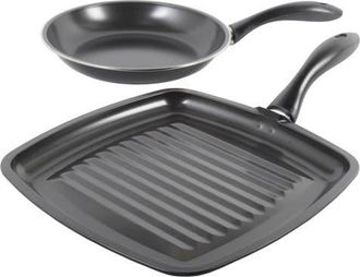 Gibson Westleton 2 piece Cookware Set Black at Nordstrom