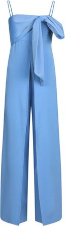 Liu Jo Jumpsuit met strikdetail - Blauw