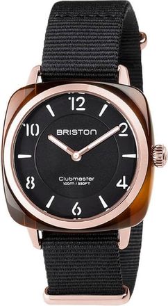 Briston Clubmaster Black Dial Unisex Watch 17536.PRA.T.1.NB