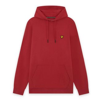 Lyle & Scott Fly Fleece Hoodie - Heren - Sweatshirts & Hoodies - Rood - Maat: S Fleece