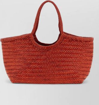 Dragon Diffusion nantucket large woven shoulder tote bag