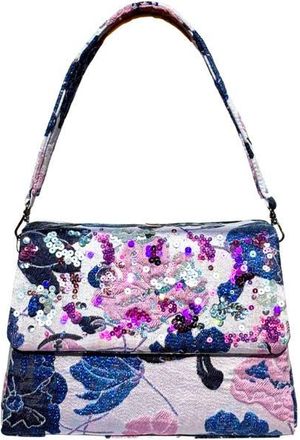 Simitri Midnight Wisteria Trapezee Bag at Nordstrom
