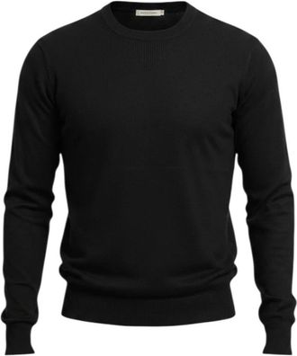 John Richmond Maglia Girocollo Richmond X - Heren - Ronde hals truien - Zwart - 2XL - Nylon - Truien & Vesten